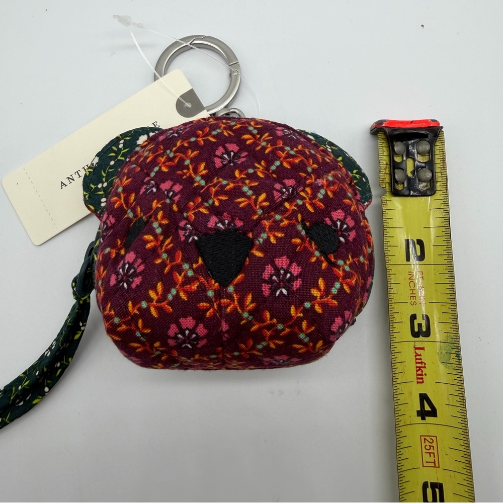 Anthropologie x Vera Bradley Teddy Bear Coin Purse Pouch - Picture 8 of 10